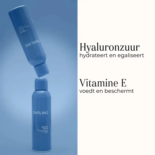 Darling suncare Mist Me – LSF 50 – 150 ml Kühlendes, unsichtbares Sonnenspray – kühlende, transparente Sonnencreme – Sonnenschutz – als Spray – transparent – leicht – kein weißer Film – feuchtigkeitsspendend und erfrischend 150 ml