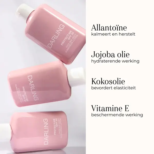 Darling suncare Protect-Me Face and Body Sunscreen Lotion SPF 30- 150m  zonnebrand - zonbescherming - in sprayvorm - transparant - licht gewicht - geen witte waas - hydraterend en verfrissend 150ml