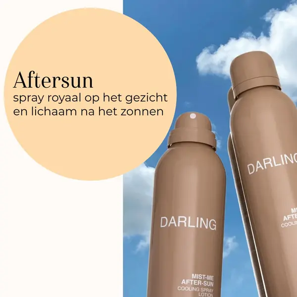 Darling suncare Mist-Me cooling aftersun 150ml Cooling Invisible aftersunspray-hydraterend-lichtgewicht-transparant-verfissend,-verkoelend