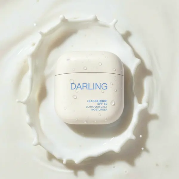 Darling suncare Clould Drops SPF 50 – Ultra-flüssige Tagesfeuchtigkeitscreme – Sonnenschutz, feuchtigkeitsspendend, hoher Lichtschutzfaktor