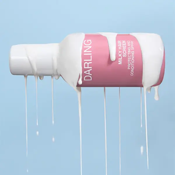 Darling suncare Milky Hair Screen spray 150ml-protecting and conditioning haispray- bescherming voor je haar