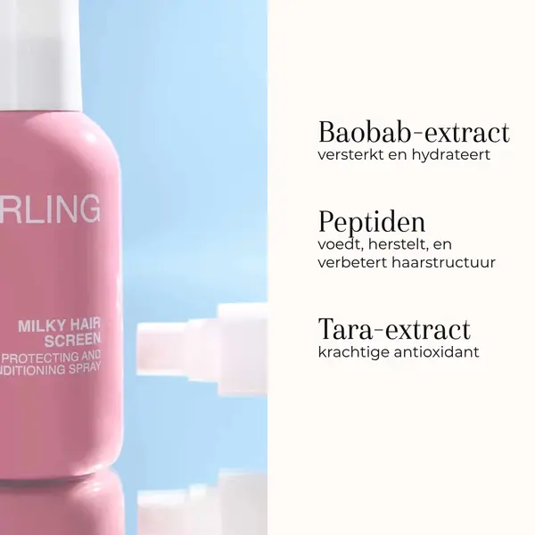 Darling suncare Milky Hair Screen Spray 150 ml – schützendes und pflegendes Haarspray – Schutz für Ihr Haar