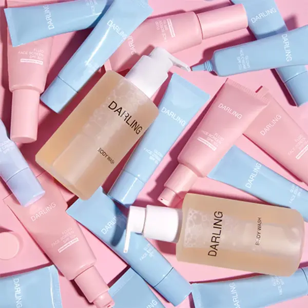 Darling suncare Hydrating Bodywash 225ml Genlte cleansing ge- hydraterend l - gevoelige huid- milde- douchegel