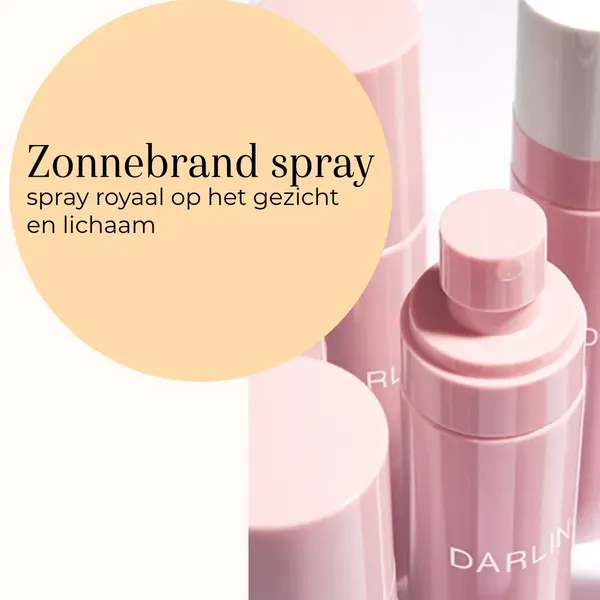 Darling suncare Screen-Me Spray SPF 50 Sonnencreme – Sonnenschutz – als Spray – transparent – leicht – hinterlässt keinen weißen Film – feuchtigkeitsspendend und erfrischend 150 ml