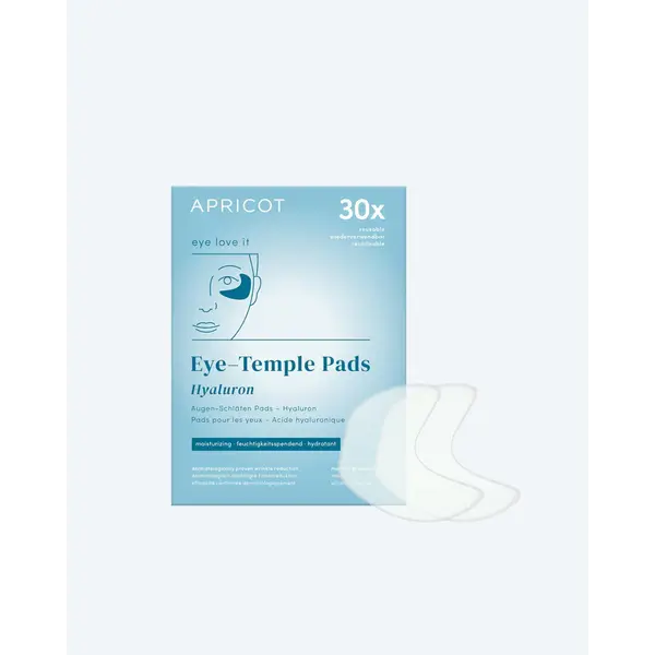 Apricot Beauty Apricot Beauty Eyelpads Hyaluron – feuchtigkeitsspendende Anti-Falten-Pads für die Augenpartie – gegen Falten