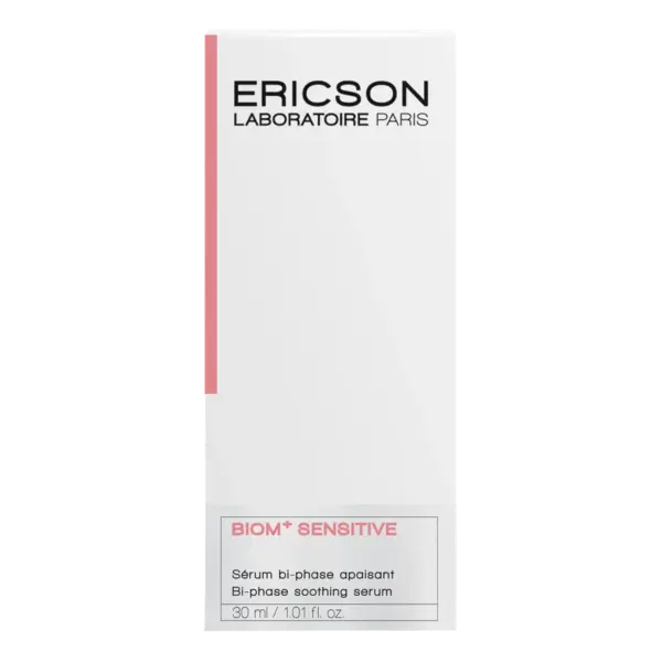 Ericson Laboratoire Biom+ Sensitive Bi-Phase Soothing Serum - gezichtsserum voor een rode huid bij couperose of rosacea - kalmeert en vermindert roodheid 30ml