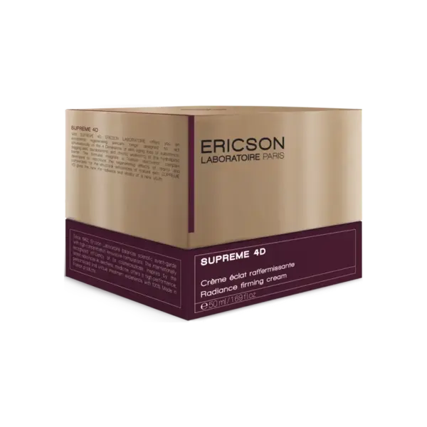 Ericson Laboratoire Supreme 4D Radiance Firming Cream  met hoogwaardige ingredienten die liftend en verstevigend werken 50 ml