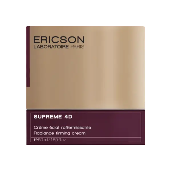 Ericson Laboratoire Supreme 4D Radiance Firming Cream  met hoogwaardige ingredienten die liftend en verstevigend werken 50 ml