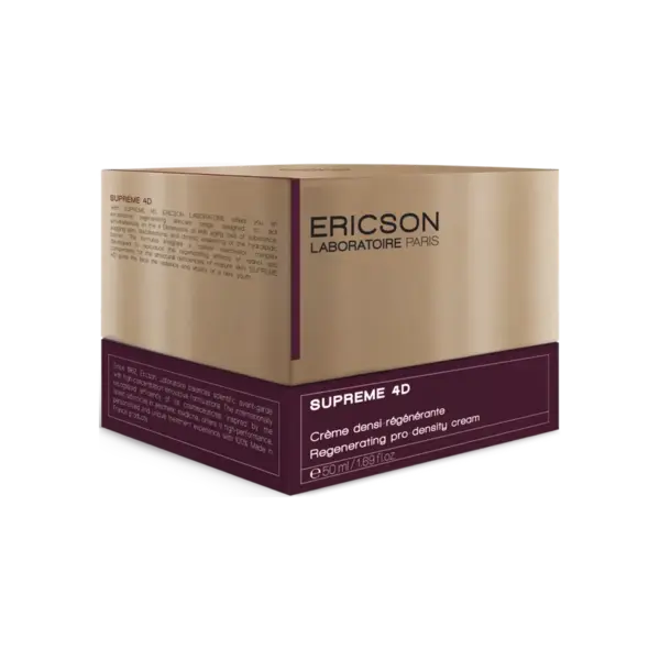 Ericson Laboratoire Supreme 4D Regenerating Pro-Density Cream mit hochwertigen Inhaltsstoffen mit Anti-Aging-Wirkung, 50 ml