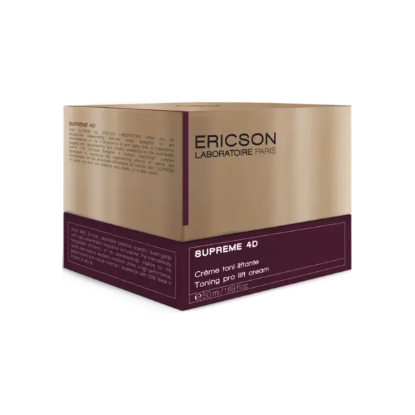 Ericson Laboratoire Supreme 4D Toning Pro-Lift Cream  met hoogwaardige ingredienten die liftend werken 50 ml