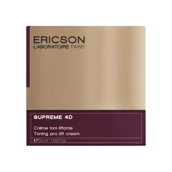 Ericson Laboratoire Supreme 4D Toning Pro-Lift Cream  mit hochwertigen Inhaltsstoffen, die eine straffende Wirkung haben, 50 ml