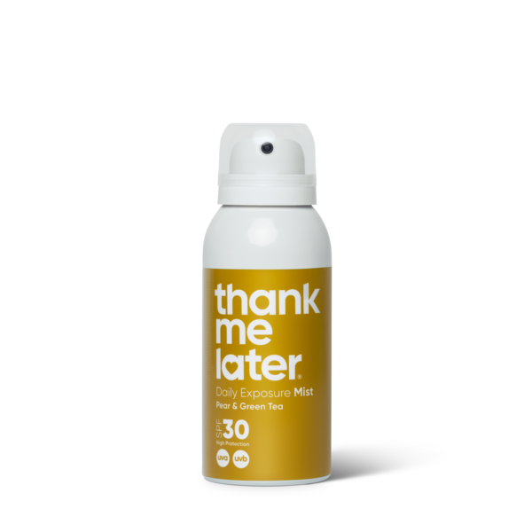 Thank Me Later Sunmist SPF 30 Birne und grüner Tee – Sonnencreme – Sonnenpflege – Spray