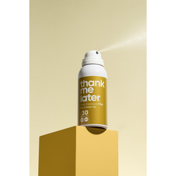 Thank Me Later Sunmist SPF 30 peer en groene thee - zonnebrand - zonverzorging - spray