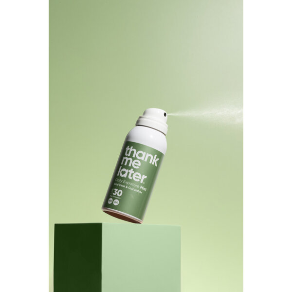Thank Me Later Sunmist SPF 30 Cucumber en Aloevera - zonnebrand - zonverzorging - spray
