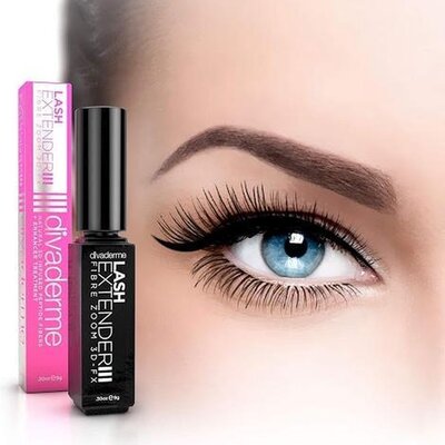 Divaderem Lashextender sorgt für lange und dichte Wimpern