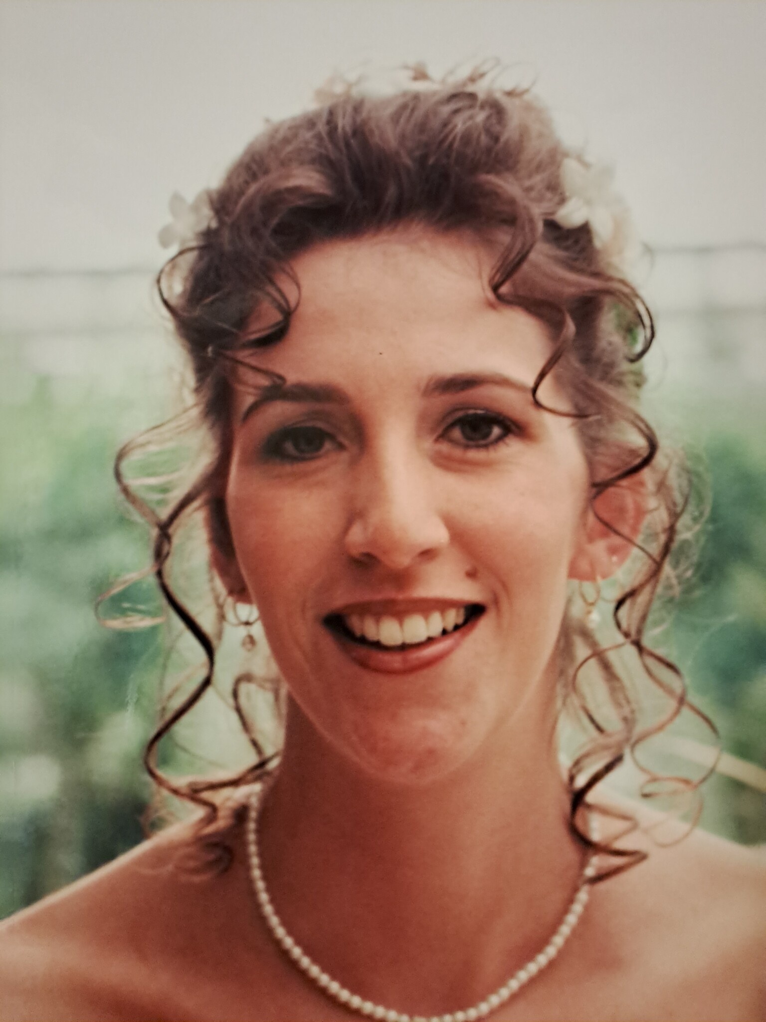 Der Make-up-Look, den ich an meinem Hochzeitstag trug.