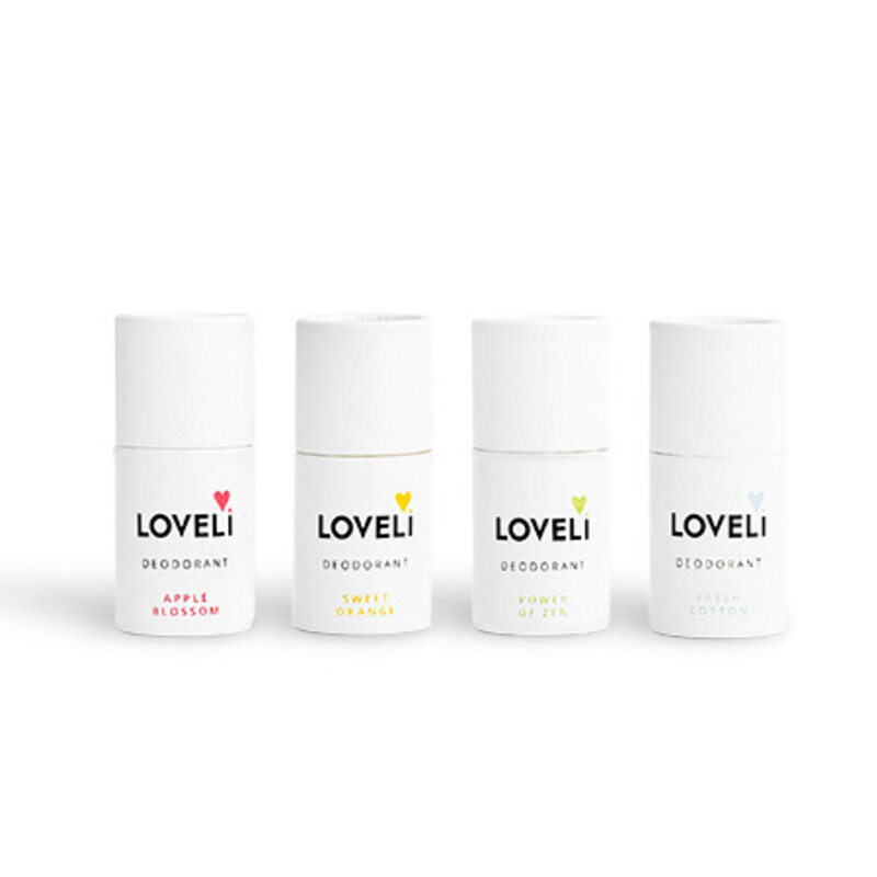 Loveli Deodorant Kokosnuss und Gurke mit Aloe Vera im Mini-Format!