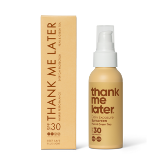 Sonnencreme LSF 30 Birne und grüner Tee  – neue Auflage