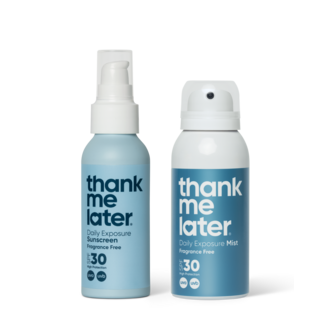 Zonnebrand SPF 30 Parfumvrij DUO - Creme en mist