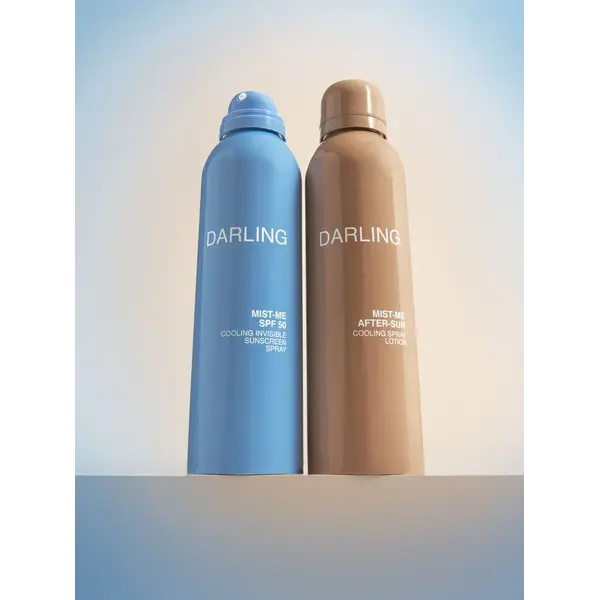 Darling suncare Mist-Me Mist-Me DUO LSF 50 + kühlende After-Sun-Pflege 2 x 150 ml  Vorteilsset – LSF 50 – After-Sun-Pflege, Urlaubsset