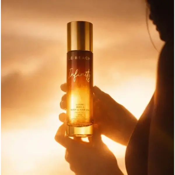 Le Beach Infinity Multiactive Luxery oil - lichaamsolie, haarolie, badolie, massageolie, nagelriemolie
