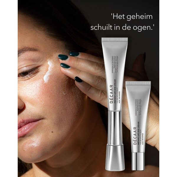 Decaar  Pulselift Eye Duo – revolutionäres EMS-Augenpflegegerät – gegen Hauterschlaffung und Falten  um die Augen herum