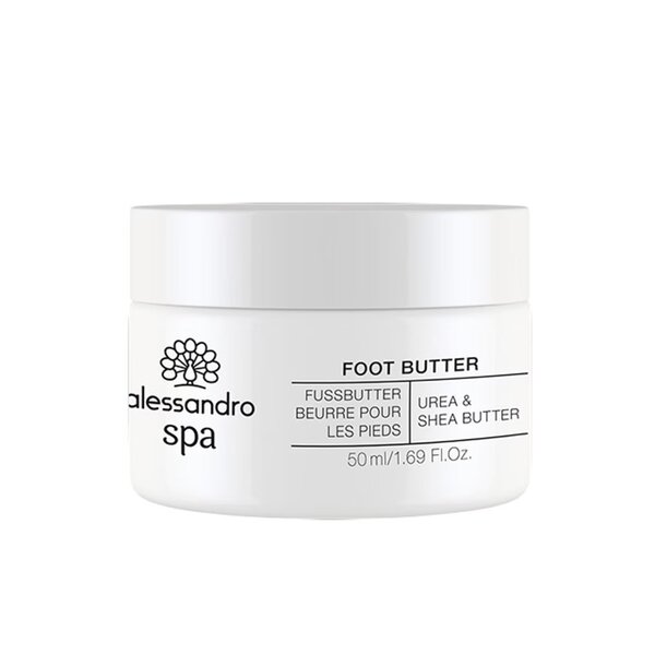 Alessandro Foot Spa Foot Butter - voedende voetenbalsem tegen intense droge voeten 50ml