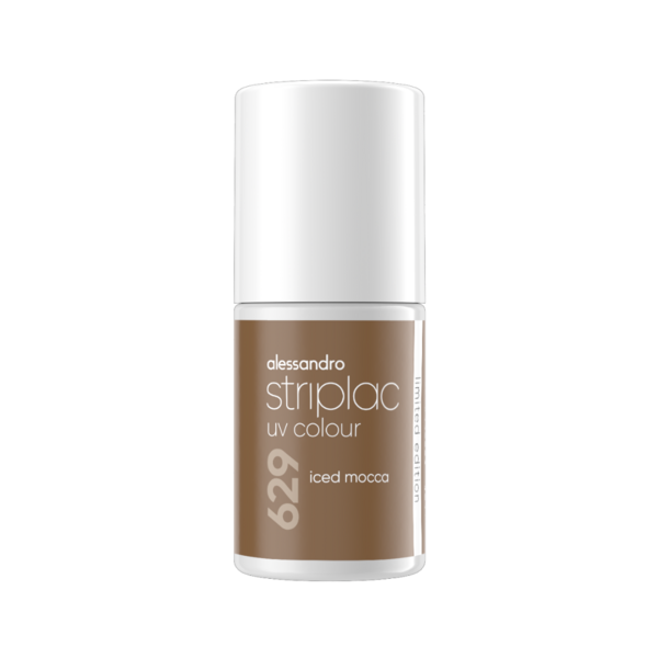 Alessandro Striplac Iced Mocha 629-6.5ml- bruine nagellak