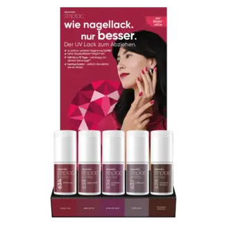 Striplac UV Colour  Diamond Obsession look 5 kleuren