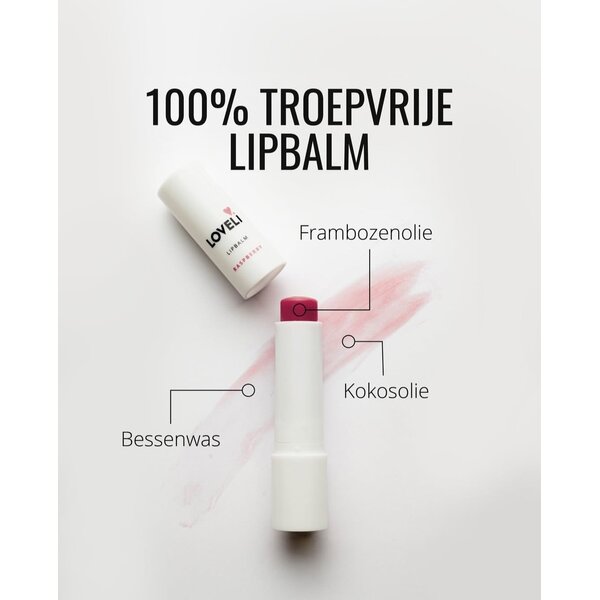 Loveli Getönter Lippenbalsam Himbeere 6 ml