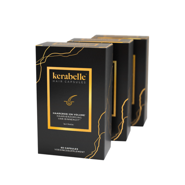Kerabelle Hair Capsules - tegen haaruitval en vermindering van haaruitval.