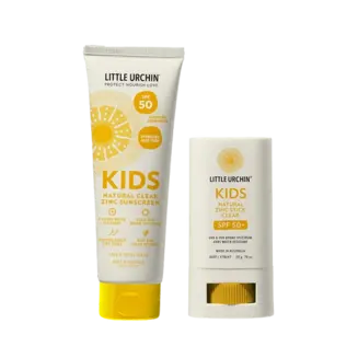 Natürliche Sonnencreme  For Kids Natural Clear Zink LSF 50  DUO