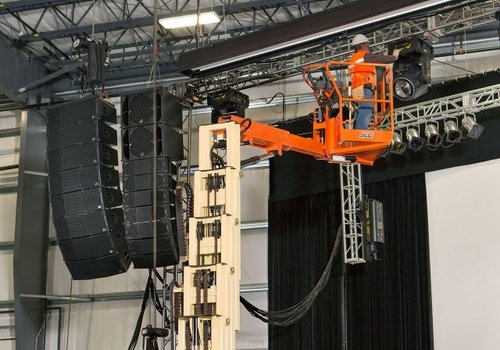 Elektrische Masthoogwerker 12 meter 
