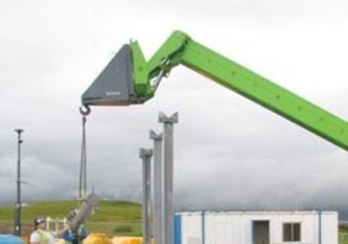 Verreiker Hijshaak op vorkenbord  Verreiker Hijshaak op vorkenbord