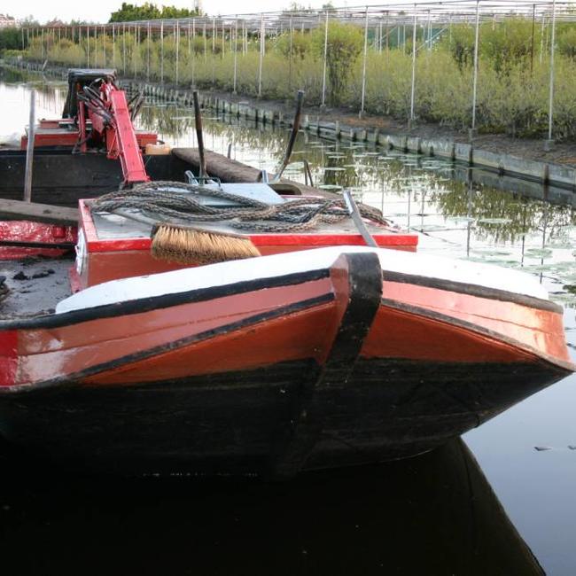 Onderhoud op de kwekerij