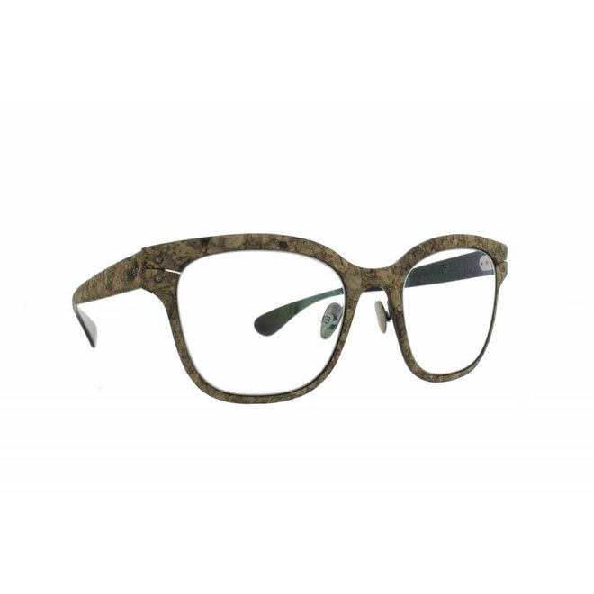 Brillen Lucas de Stael Minotaure Thin 05 Luxusbrille Mit Lederüberzug