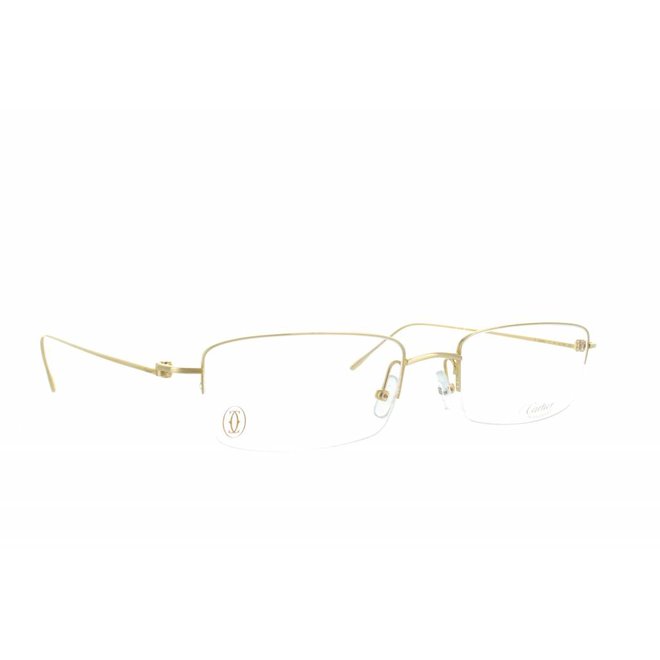 Cartier Semi Rimmed Rectangle - 18K