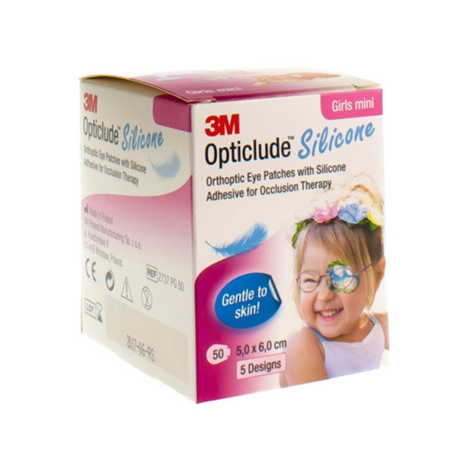 3M Opticlude Silicone - Girls Mini (50)