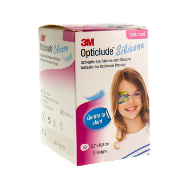 3M Opticlude Silicone - Girls Maxi (50)