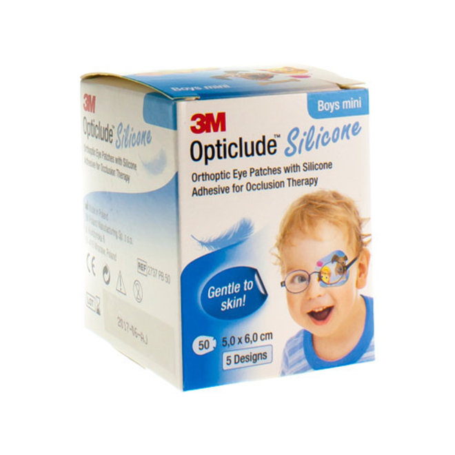 3M Opticlude Silicone - Boys Mini (50)