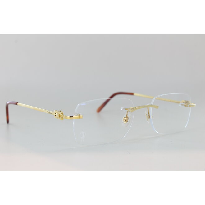 Cartier CT0069O -GOLD - 001 - 53 - 18