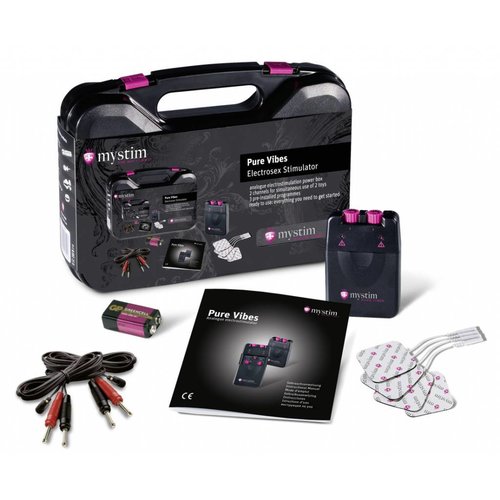 Mystim Mystim Pure Vibes E-stim kit Mystim Mystim Pure Vibes E-stim kit