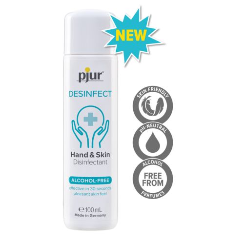Pjur Alcohol-free Disinfectant 100 ml - for hands and skin Pjur Alcohol-free Disinfectant 100 ml - for hands and skin