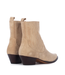 toral Blues sand and suede ankle boot
