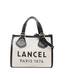 lancel summer zip tote small Lancel