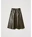 Twin-Set leather look skirt twin-set