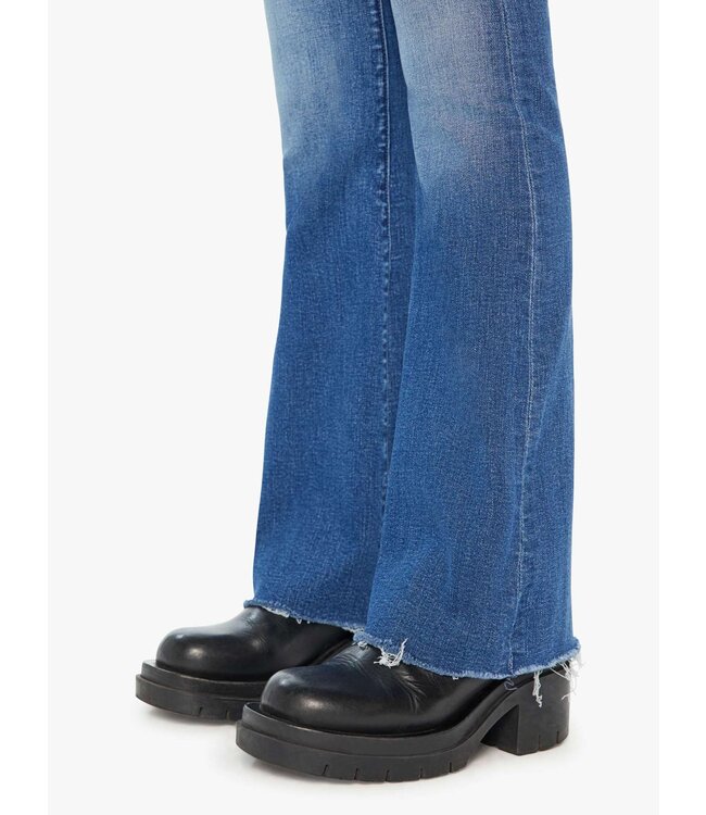 Mother cruiser snake fray jeans mother