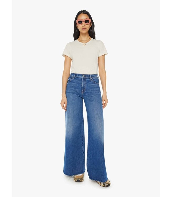 Mother swicher sneak fray jeans mother