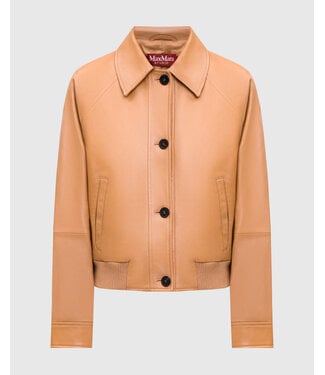 Maxmara studio Muscari leather bomber studio max