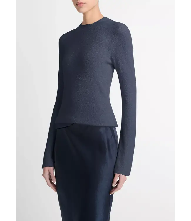 Vince soft boucle crew sweater vince